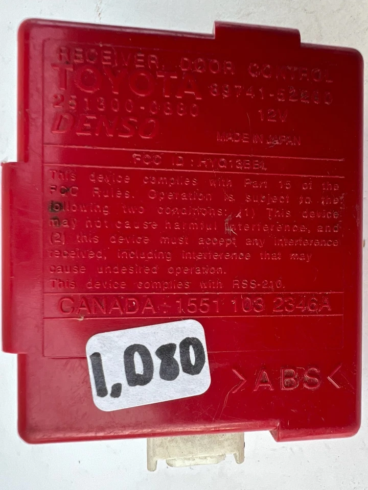 Unidad de módulo receptor de control de puerta Scion XB 2004-2006 89741-52200 8974152200 OEM Foto 1 de 2