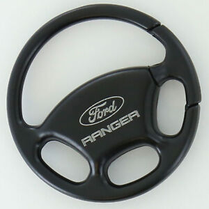 Ford Ranger Steering Wheel Key Ring (Black)