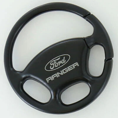 Ford Ranger Steering Wheel Key Ring (Black) - Image 1 of 4