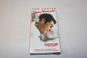 NEW Sealed VHS 1997 Jerry Maguire Tom Cruise Zellweger Gooding Jr Watermarked - Picture 1 of 6