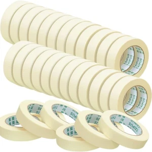 Masking Tape Bulk General Purpose Masking Painting Tape 55 Yards for Painting... - Picture 1 of 6