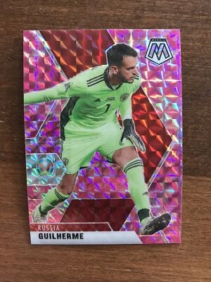 Guilherme 2021 Mosaic Pink Camo Prizm UEFA Euro 2020 #70 Russia  - Image 1 of 2