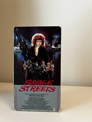 Savage Streets - VHS - Linda Blair - Vestron - Image 1 of 4