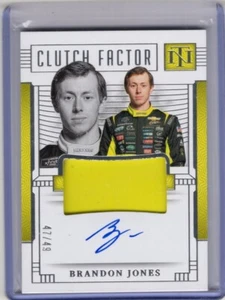 2024 National Treasures #CFS-BJN Brandon Jones Clutch Factor Relic Auto 47/49 - Picture 1 of 1