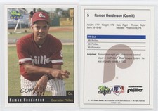 1991 Classic Best Clearwater Phillies Ramon Henderson #5