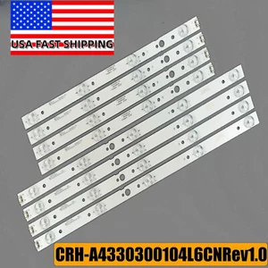LED Backlight Strips for LG 43UJ620V 43UJ6200 43UJ630V 43uj620 43uj630 43UG620V - Picture 1 of 5