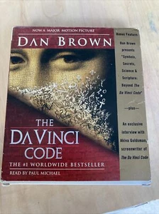 The Davinci Code (Dan Brown) by Paul Michael~ ABRIDGED CD Audiobook - Picture 1 of 7