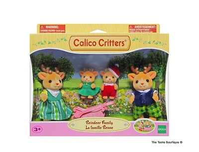 Sylvanian Families Calico Critters Reindeer Family - Image 1 of 4
