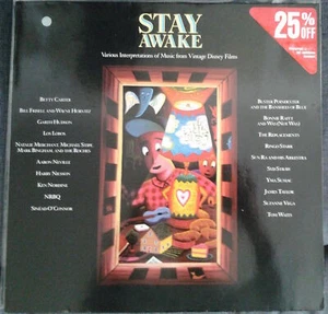 Yma Sumac Sinead O'Connor Tom Waits Suzanne Vega Sun Ra DISNEY Stay Awake LP - Picture 1 of 1