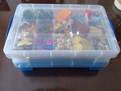 Play therapy portable sand tray set - Image 1 of 4