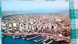 VINTAGE POST CARD WATERFRONT SEATTLE WASHINGTON  - Picture 1 of 12