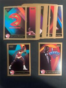 1990/91 Skybox Atlanta Hawks Team Set 17 Cards
