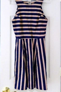 ärmelloses Leinenkleid Aqua - Bild 1 von 11