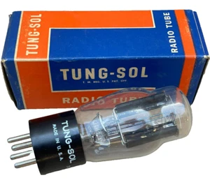 Tubo de radio Tung-Sol 82 hecho en EE. UU. - Imagen 1 de 9