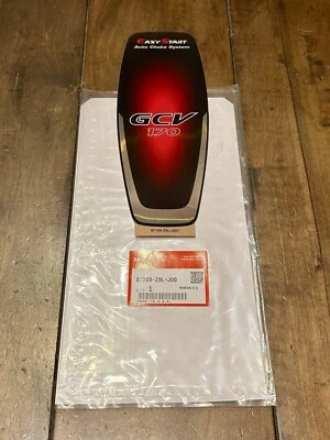 Calcomanía de motor HONDA HRN216 87169-Z9L-J00 genuina OEM Foto 1 de 3