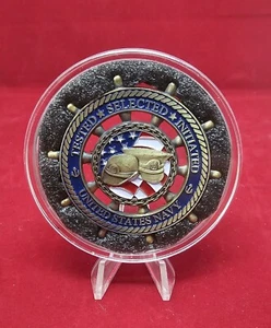 US Navy Chief Petty Officer CPO Tested Selected Initiated Helm Challenge Coin - Picture 1 of 3