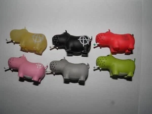 GID Anarchy /black Red Pink Gray Green Potamus toy2R Kozik - Picture 1 of 6