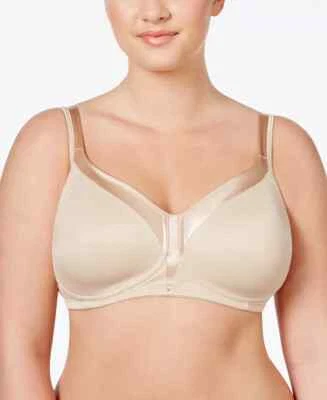 NWT Playtex Women's 46C 18 Hour Silky Soft Smoothing Wireless T-Shirt Bra 4803 - Image 1 of 4