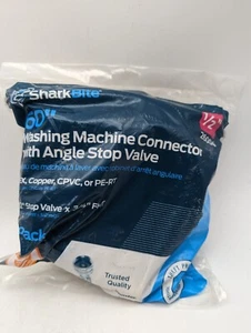 SharkBite 1/2 in Push-to-Connect x 3/4 in FHT Brass Washing Machine Inst. kit - Picture 1 of 4