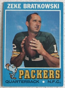 1971 Topps #111 Zeke Bratkowiski Green Bay Packers**EM+ - Picture 1 of 2