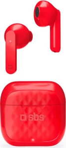 Sbs Auricolari Bluetooth in-ear Custodia ricarica Rosso - TEEARAIRFREETWSBTR - Foto 1 di 2