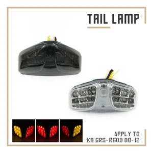 fit SUZUKI GSXR 600 750 1000 K8 K9 Motor LED Turn Signals Brake Stop Tail Light - Picture 1 of 9