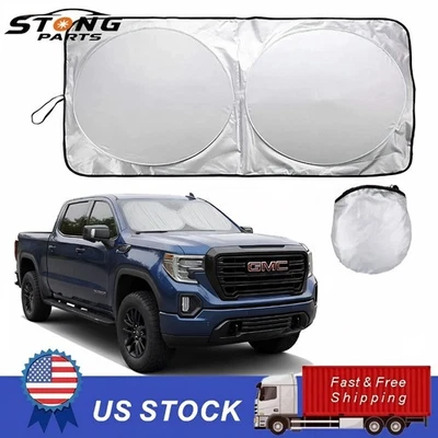 Parabrisas Parasol Plegable Ventana Coche Parasol Cubierta Bloque UV Para GMC Foto 1 de 4