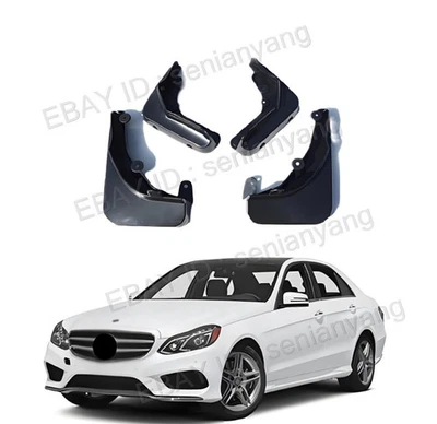 Protector contra salpicaduras guardabarros para Mercedes Benz Clase E 2014-2016 sedán deportivo W212 Foto 1 de 3