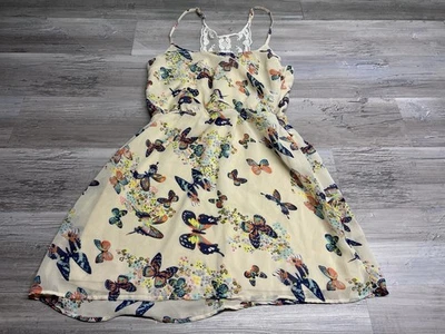 Vintage Charlotte Russe Butterfly Dress Whimsy Fairy Spaghetti Strap Size M Mini - Image 1 of 4