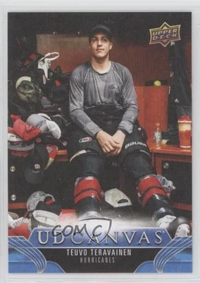 2023-24 Upper Deck Series 2 UD Canvas Teuvo Teravainen #C137 - Image 1 of 2