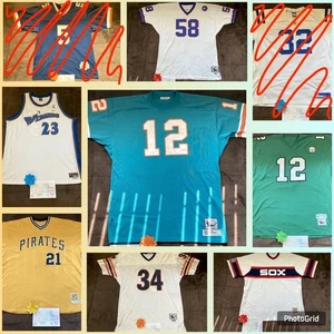 VINTAGE THROBACK JERSEYS NFL NBA MLB Mitchell & Ness Y2K Sports Cooperstown - Bild 1 von 84