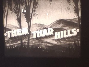 THEM THAR HILLS 1934 - LAUREL & HARDY 16MM B/W SOUND 800FT CINE FILM - Picture 1 of 19