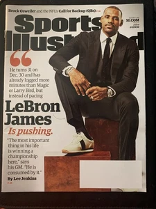 LeBron James December 7 2015 Sports Illustrated No Label Cleveland Cavaliers - Bild 1 von 1