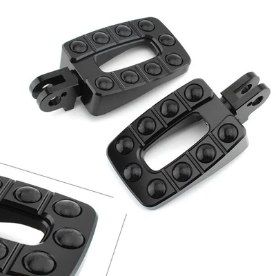 Rear Foot Peg Footrest Pedal Non-slip For T100 Thunderbird Legend Black Pair - Image 1 of 4