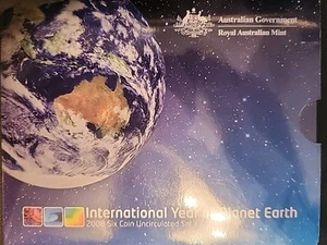2008 Australia Six Coin Proof Set - International Year of Planet Earth, RAM - Picture 1 of 4