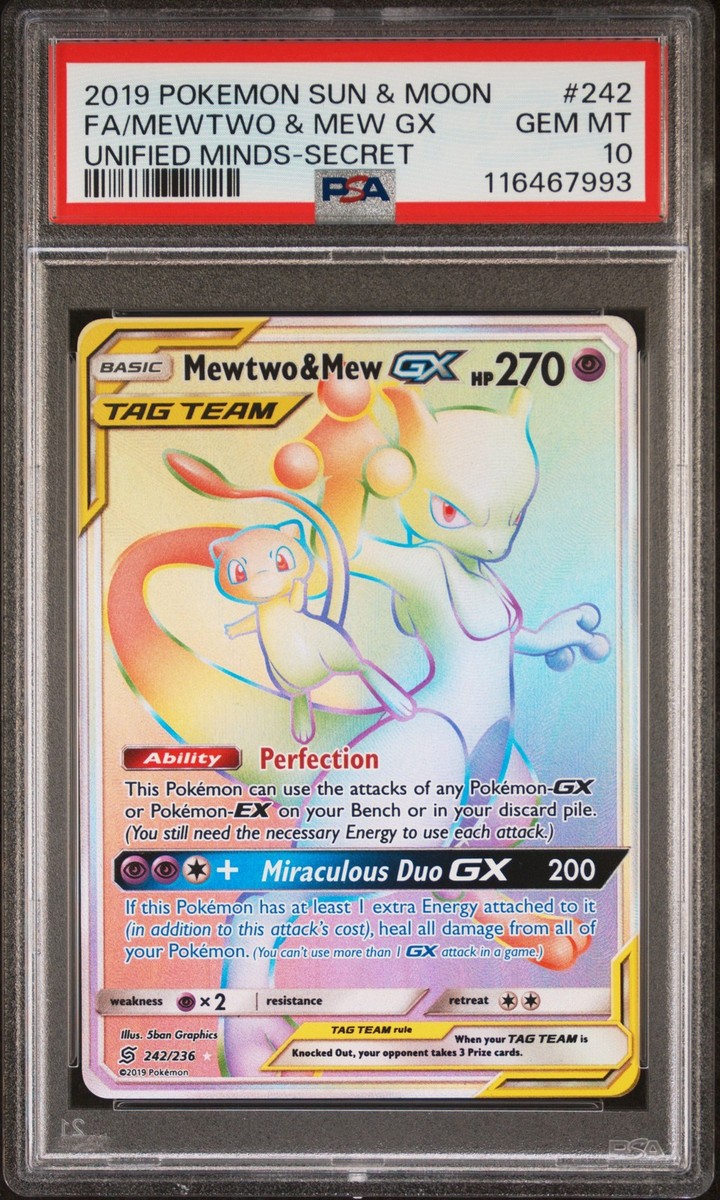 Mew Pokémon TCG Professional Sports Authenticator (PSA