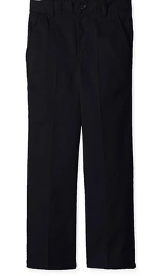 Pantalón de sarga de algodón de ajuste relajado French Toast para niños talla 14 Foto 1 de 4