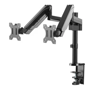Ressort à gaz intérieur LDT16-C024N support de bureau double moniteur pour moniteurs 17 pouces - 32 pouces - Photo 1/1