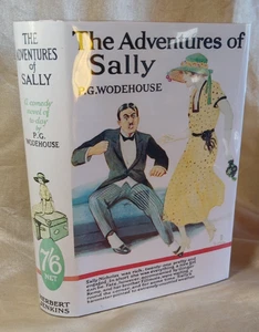 P. G. Wodehouse "The Adventures of Sally" Herbert Jenkins Hardback w/FDJ - Picture 1 of 10