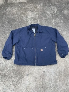 Chaqueta Carhartt Hombre 378-20 Talla XXL Azul - Imagen 1 de 7