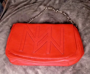 MICHE SIREN RED FAUX LEATHER CROSSBODY / SHOULDER BAG EXCELLENT CONDITION - Picture 1 of 3