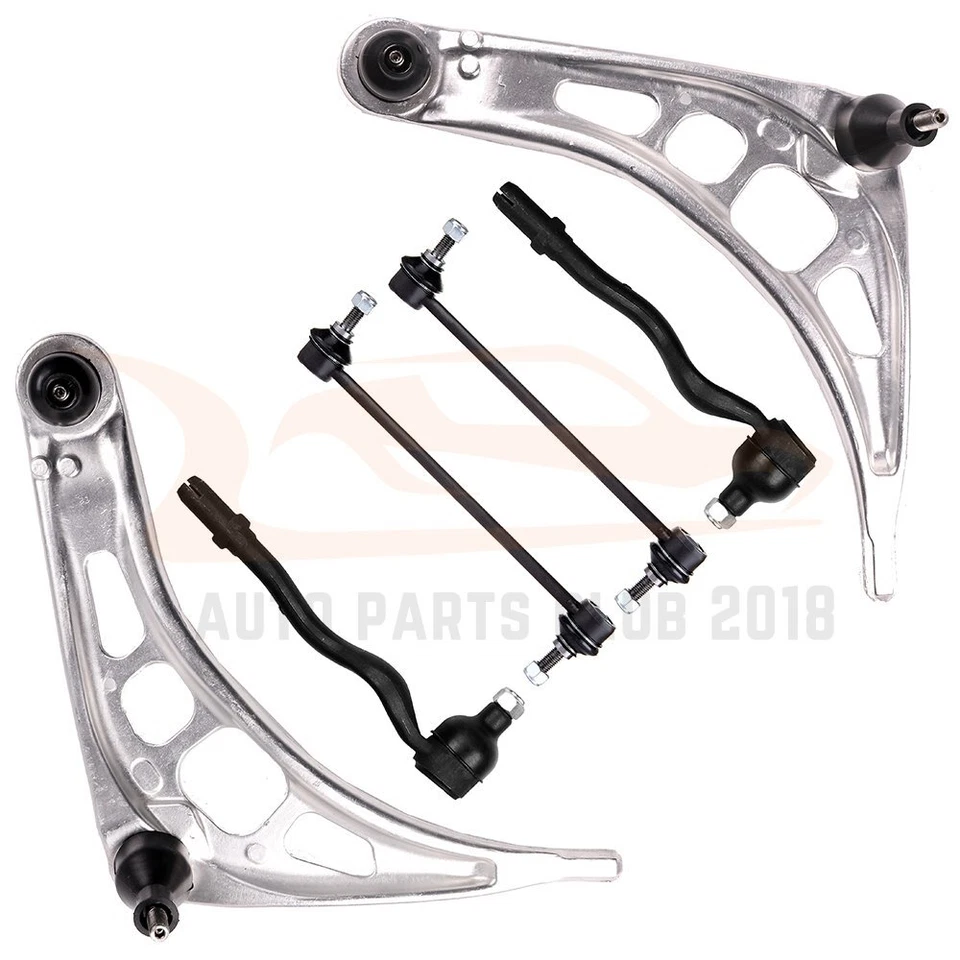 6 Suspension Kit Control Arms Tie Rod Ends Sway Bar Links for BMW Z4 2006 - 2008 - Image 1 of 4