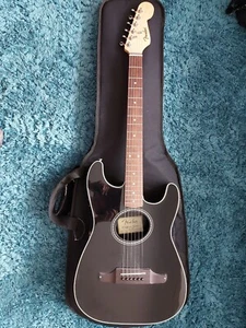 Fender Standard Stratacoustic 2009 - 2018 - Black - Picture 1 of 9