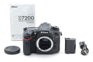 [NEAR MINT]w/Battery] Nikon D7200 24.2 MP Digital Camera Body Black from Japan - Picture 1 of 8