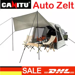 Auto Heckklappe Zelt Kofferraum Zelt Markise Zelt Für SUV Vans Outdoor Camping - Bild 1 von 18
