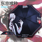 Neu Anime Tokyo Ghoul - Ken Kaneki klappbarer Regenschirm Sonne/Regen Cosplay Geschenk