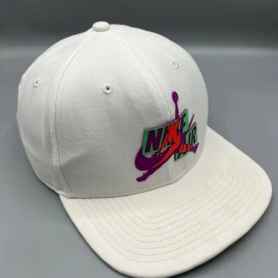 Gorra Nike Air Jordan para hombre blanca Jumpman gorra trasera a presión Foto 1 de 4