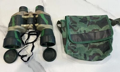 20 X 50 CAMOUFLAGE BINOCULARS WITH AMBER LENS - Image 1 of 4