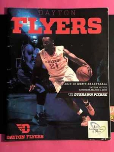 March 5 2015 Dayton Flyers Vs VCU Basketball Game Program DyShawn Pierre - Picture 1 of 1