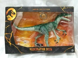 Jurassic World Amber Collection Velociraptor Delta Raptor NUEVO - Imagen 1 de 2
